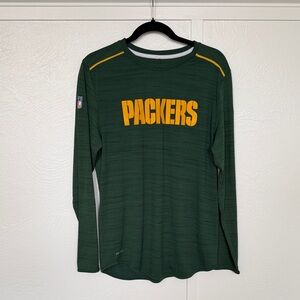 Green Bay Packers NFL Green Dri-Fit Onfield Apparel